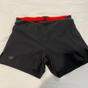 Arcteryx Mens 5in Medium Incendo Trail Shorts